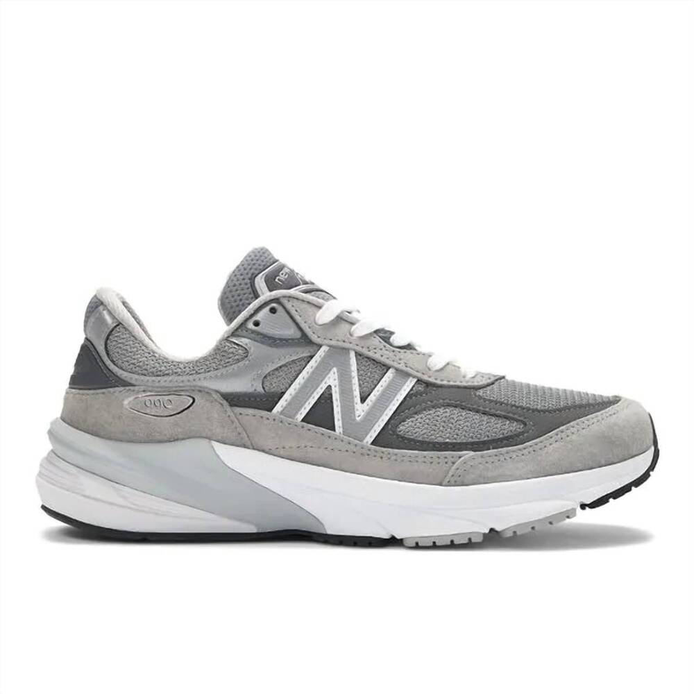NEW NEW BALANCE women's us made 990 running shoe in grey/white